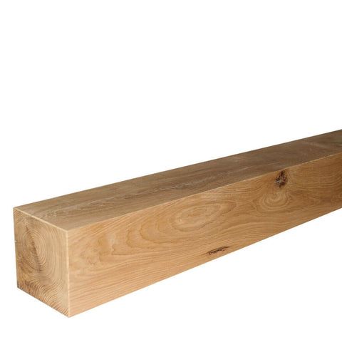 100x100mm Classic Oak Fireplace Beam