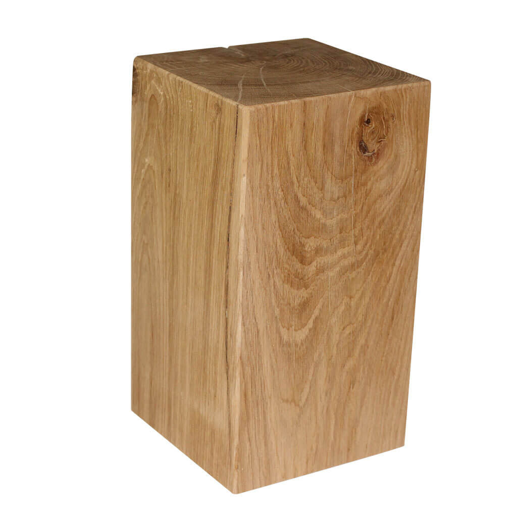 150x150mm Oak Beam Lamp Stand