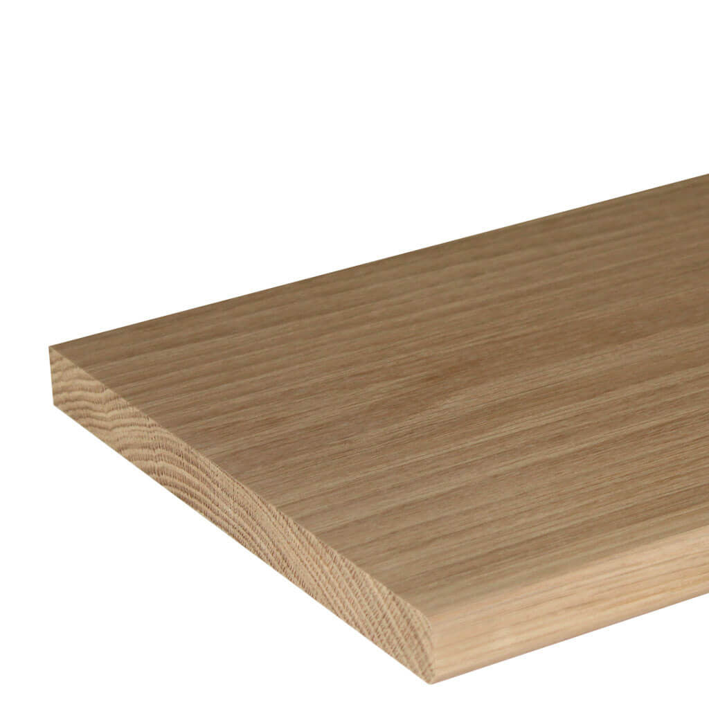 20mm Round Oak Window Sill Board
