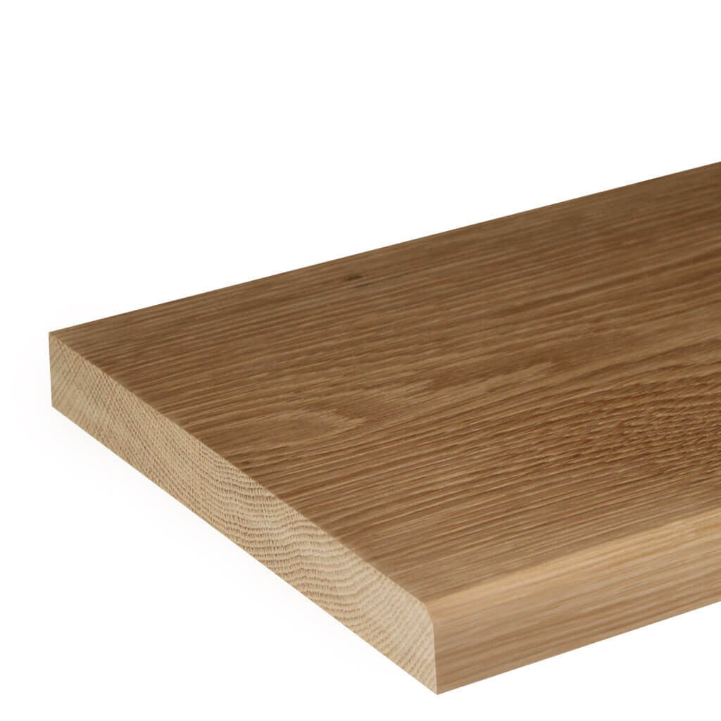 25mm Chamfer Oak Window Sill Board