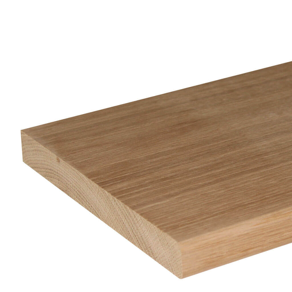 25mm Round Oak Window Sill Board