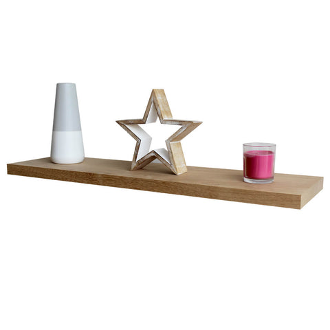 Oak Floating Shelf